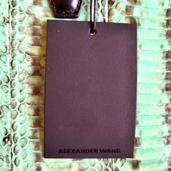 NWT ALEXANDER WANG SNAKE SKIN BAG  MRSP $1,050 Offers Excepted - Picture 5 of 15